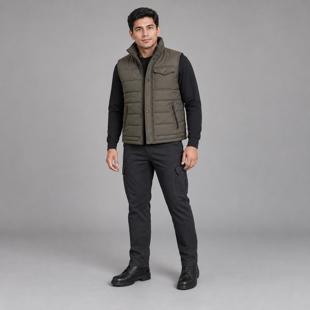 Chompas y chalecos para hombre 17