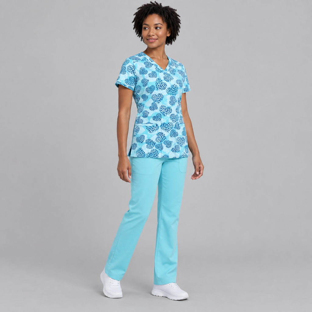Scrubs médicos para mujer 17